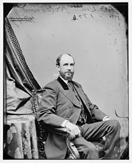 Phineas Warren Hitchcock of Nebraska, between 1860 and 1875. Creator: Unknown