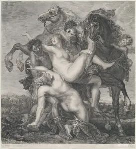 Gemini Prints: Phoebe and Hilaera, the daughters of Leucippus