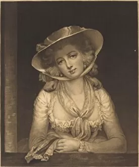 Decollete Gallery: Phoebe Hoppner, published 1784. Creator: John Raphael Smith
