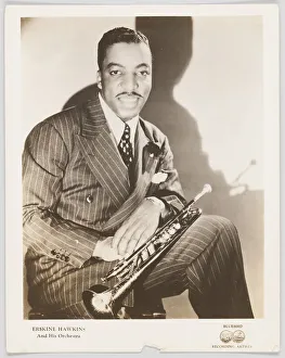 Photograph of Erskine Hawkins, 1938-1993. Creator: Unknown Photograph of Erskine Hawkins, 1938-1993. Creator: Unknown