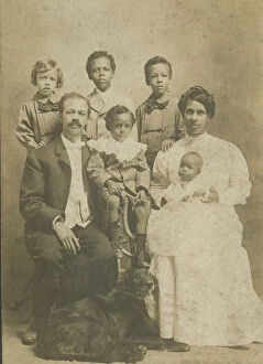 Photograph of Senator Henry Hall Falkener and family, ca. 1906. Creator: Unknown