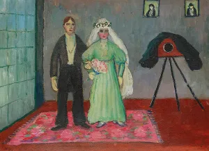 Wedding Prints: At the photographer's. Creator: Werefkin
