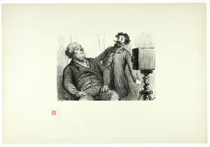 Photographes et photographiés, from Tirage Unique de Trente-Six Bois, 1862, printed 1920. Creator: Charles Maurand