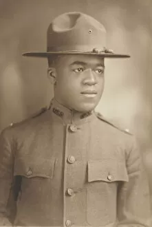 Black Lives Matter Collection: Photographic portrait of Lt. Charles J. Blackwood, 1914-1918