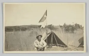 Photographic postcard of Charles Wilbur Rogan in the Philippines, 1910-1919 Photographic postcard of Charles Wilbur Rogan in the Philippines, 1910-1919