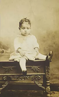 Gelatin Silver Prints Collection: Photographic print of an unidentified child, early 20th century. Creator: Unknown