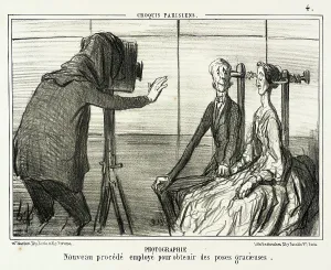 Vice Prints: Photographie, 1856. Creator: Honore Daumier