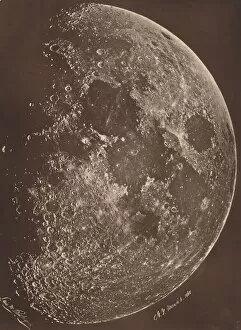 Planet Gallery: Photographie de la lune a son 1er Quartier, March 6, 1865