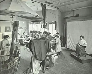 Bloomsbury Prints: Photography students at work, Bloomsbury Trade School for Girls, London, 1911