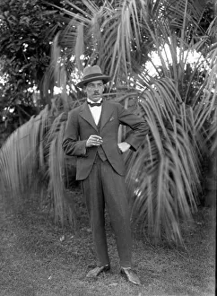 Lestrange Robert Augustus Henry Prints: Photos and life story of John Henderson L'Estrange (1864-1913) standing and William Manderville Elli Creator