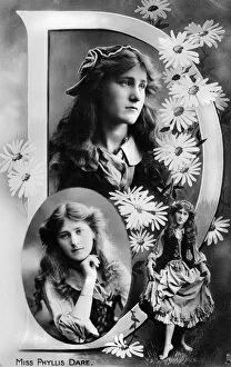 Dare Gallery: Phyllis Dare (1890-1975), English actress, 1905