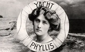 Lifebelt Prints: Phyllis Dare (1890-1975), English actress, 1907