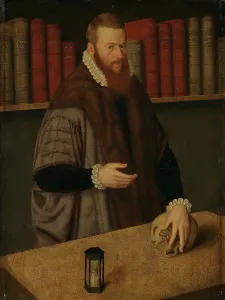 A Physician in his library, probably first half of 19th century. Creator: Unknown