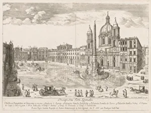 Piazza Navona from Prospectus Locurum Urbis Romae Insign[ium], 1666. Creator