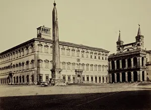 Robert Turnbull Prints: Piazza S. Giovanni in Laterano, Rome, between 1850 and 1870. Creator: Robert MacPherson