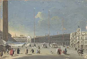 City Life Prints: The Piazza San Marco towards San Giacomo, 1764-1835
