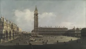 Attributed To Prints: Piazza San Marco, Venice, c. 1740