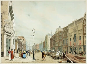 City Of Westminster London England Gallery: Piccadilly, Looking Towards the City, plate seventeen from Original Views of London as It