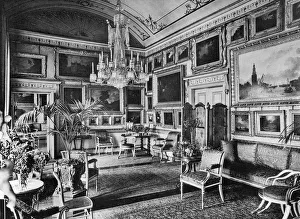 Hn King Prints: The Piccadilly Room, Apsley House, 1908. Artist: HN King