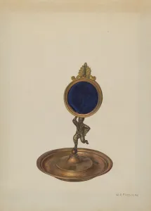 Pickaninny Watch Stand, c. 1940. Creator: William O. Fletcher