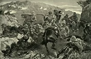 Ambush Collection: A Picket of 13th Hussars Surprised Near the Tugela River (Hussar Hill), 1900. Creator
