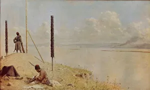 Danube Gallery: Picket On The Danube, 1878-1879. Artist: Vereshchagin, Vasili Vasilyevich (1842-1904)