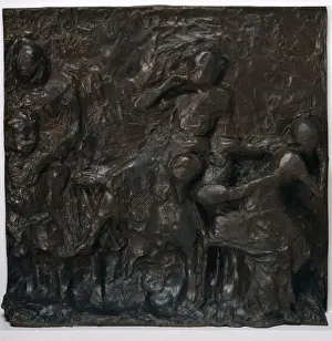 Picking Apples, c. 1881 / cast c. 1919-1932. Creator: Edgar Degas