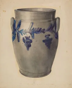Francis Law Durand Prints: Pickle Jar, c. 1939. Creator: Francis Law Durand
