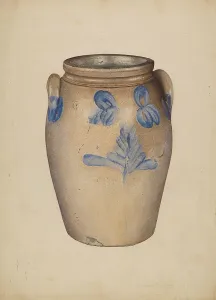 Griffith Leroy Prints: Pickle Jar, c. 1939. Creators: Frances Godfrey, LeRoy Griffith