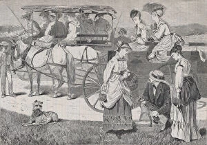 Appleton D Company Gallery: The Picnic Excursion (Appletons Journal, Vol. I), August 14, 1869. Creator: Unknown