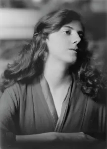 Hair Slide Prints: De Picon, Leah, Miss, portrait photograph, 1917 or 1918. Creator: Arnold Genthe
