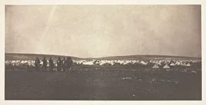 Crimean War Gallery: Picquet House, Cathcarts Hill, from General Bosquets Quarters, 1855