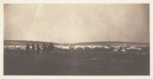 Salted Paper Print From The Album And Prints: Picquet House, Cathcarts Hill, from General Bosquets Quarters, 1855