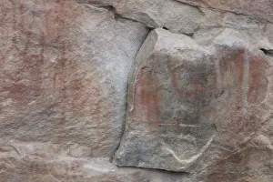 Pictography, Faical, San Ignacio, Cajamarca, Peru, 2015. Creator: Luis Rosendo