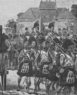 Pictons Division Off To The Front, 1902. Artist: William Barnes Wollen Pictons Division Off To The Front, 1902. Artist: William Barnes Wollen