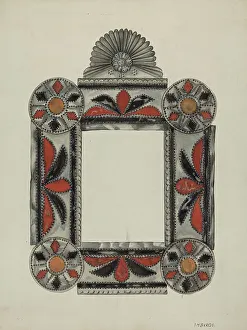 Irene M Burge Prints: Picture Frame, 1936. Creator: Irene M. Burge
