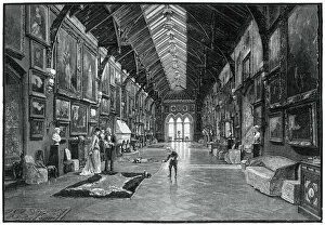 Images Dated 9th May 2007: The Picture Gallery, Kilkenny Castle, c19th century