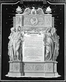 Plain Weave Prints: Picture, Germany, after 1827. Creator: Unknown