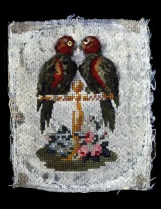 Animal Likeness Prints: Picture (Needlework), Europe, Probably 19th century. Creator: Unknown
