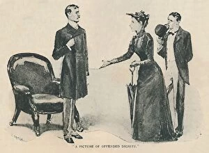 Arthur Conan Gallery: A Picture Of Offended Dignity, 1892. Artist: Sidney E Paget