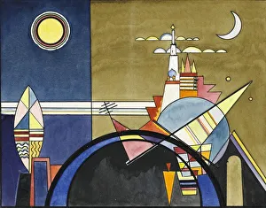 Picture XVI. The Great Gate of Kiev. Stage design for Pictures at an Exhibition by Modest Mussorgs