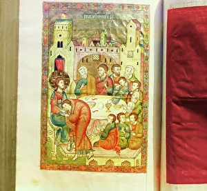 Last Supper Prints: Pictures from the 1603 Gospel, vestry of the Ipatievsky Monastery