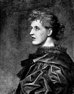 Watts George Frederick Prints: Pictures from the New Gallery: Mrs