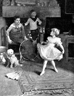 Pictures from the Royal Academy: Firefly - Mrs. Stanhope Forbes, 1895. Creator: Unknown