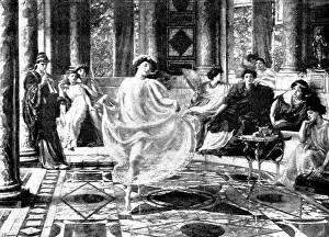 Edward Poynter Prints: Pictures from the Royal Academy: The Ionian Dance - E