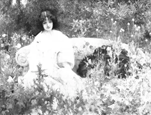 Pictures Prints: Pictures from the Royal Academy: Memories - Arthur Hacker, A.R.A. 1898. Creator: Unknown