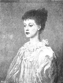 Sant Prints: Pictures from the Royal Academy: A Study - J. Sant, R.A. 1895. Creator: George Meisenbach