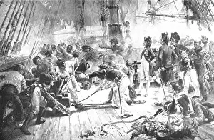 Cannon Prints: Pictures from the Royal Academy: Trafalgar - the late W