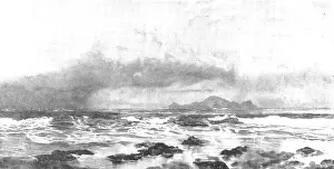 Stormy Prints: Pictures from the Royal Academy: Trevone Bay: North-Westerly Showers - John Brett