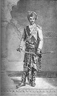 Pictures of the Year- IX, His Highness the Rao of Cutch, G. C. I. E. 1888. Creator: Unknown